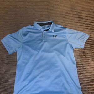 Under Armour Men's light Blue Polo Shirt